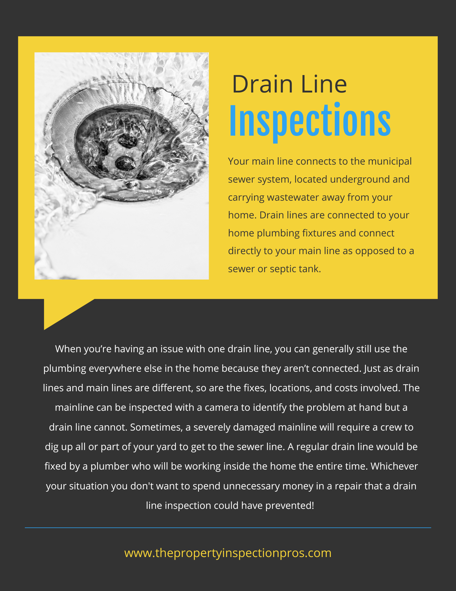 Drain Line Inspections